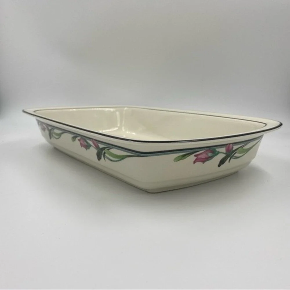 Vintage Lenox Chinaware Discontinued Midnight Blossoms 13
